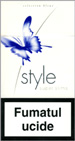 Style Super Slims Bleue Cigarettes