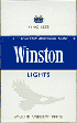 Winston Lights Cigarettes