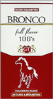 BRONCO FULL FLAVOR BOX 100 Cigarettes