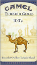 CAMEL TURKISH GOLD BOX 100 Cigarettes
