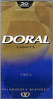 DORAL LIGHT 100 Cigarettes