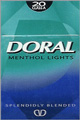 DORAL LIGHT MENTHOL BOX KING Cigarettes