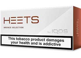 Heets Bronze Selection Cigarettes