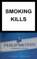 Philip Morris Compact Blue Cigarettes