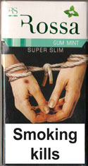 Rossa Super Slim Gum Mint Cigarettes