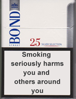 Bond Street Silver Selection 25 Cigarettes