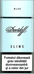 Davidoff Slims Blue Cigarettes