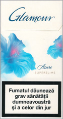 Glamour Super Slims Azure 100's Cigarettes