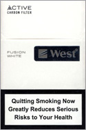 West Fusion White Cigarettes