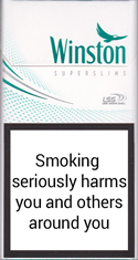 Winston Super Slims Fresh Menthol 100s Cigarettes