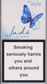Style Jade Super Slims Bleue Cigarettes