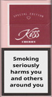 Kiss Super Slims Cherry Cigarettes
