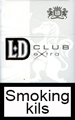 LD Extra Club Silver Cigarettes
