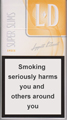 LD Super Slims Amber Cigarettes