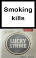 Lucky Strike Compact Silver Cigarettes