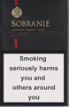 Sobranie KS SS Black (mini) Cigarettes