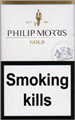 Philip Morris Gold Cigarettes