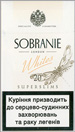 Sobranie Super Slims Whites 100's Cigarettes