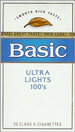 BASIC ULTRA LIGHT BOX 100 Cigarettes
