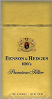 BENSON HEDGE GOLD BOX 100 Cigarettes