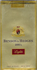 BENSON HEDGE LIGHT SP 100 Cigarettes