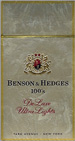 BENSON HEDGE ULTRA LIGHT BOX 100 Cigarettes