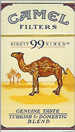 CAMEL 99 FILTER BOX 100 Cigarettes