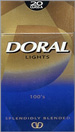 DORAL LIGHT BOX 100 Cigarettes