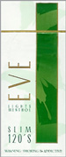 EVE LIGHT MENTHOL 120 Cigarettes