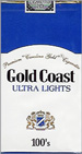 GOLD COAST ULTRA LIGHT SP 100 Cigarettes