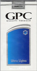 G.P.C. ULTRA LIGHT 100 Cigarettes