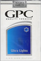G.P.C. ULTRA LIGHT KING Cigarettes