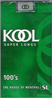 KOOL FILTER SP 100 Cigarettes