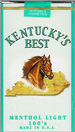 KY'S BEST LT MENTHOL SOFT 100 Cigarettes