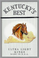 KY'S BEST ULTRA LIGHT BOX KING Cigarettes