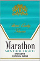MARATHON MENTHOL LT BOX KING Cigarettes