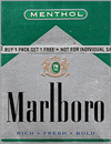 MARLBORO MENT GREEN BX 72MM Cigarettes