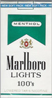 MARLBORO MENTHOL LIGHT SP 100 Cigarettes