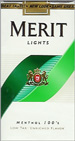 MERIT MENTHOL 100 Cigarettes