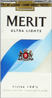 MERIT ULTRA 100 Cigarettes