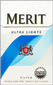 MERIT ULTRA LIGHT BOX KING Cigarettes