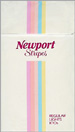 NEWPORT STRIPE LIGHT BOX 100 Cigarettes