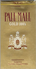 PALL MALL GOLD SOFT 100 Cigarettes
