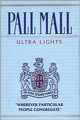 PALL MALL ULTRA LIGHT BOX KING Cigarettes