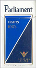 PARLIAMENT RC LIGHT BOX 100 Cigarettes