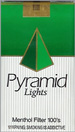 PYRAMID LIGHT MENTHOL 100 Cigarettes