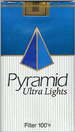 PYRAMID ULTRA LIGHT 100 Cigarettes