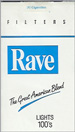 RAVE LIGHT SOFT 100 Cigarettes