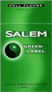 SALEM GL FULL FLAVOR  BOX 100 Cigarettes